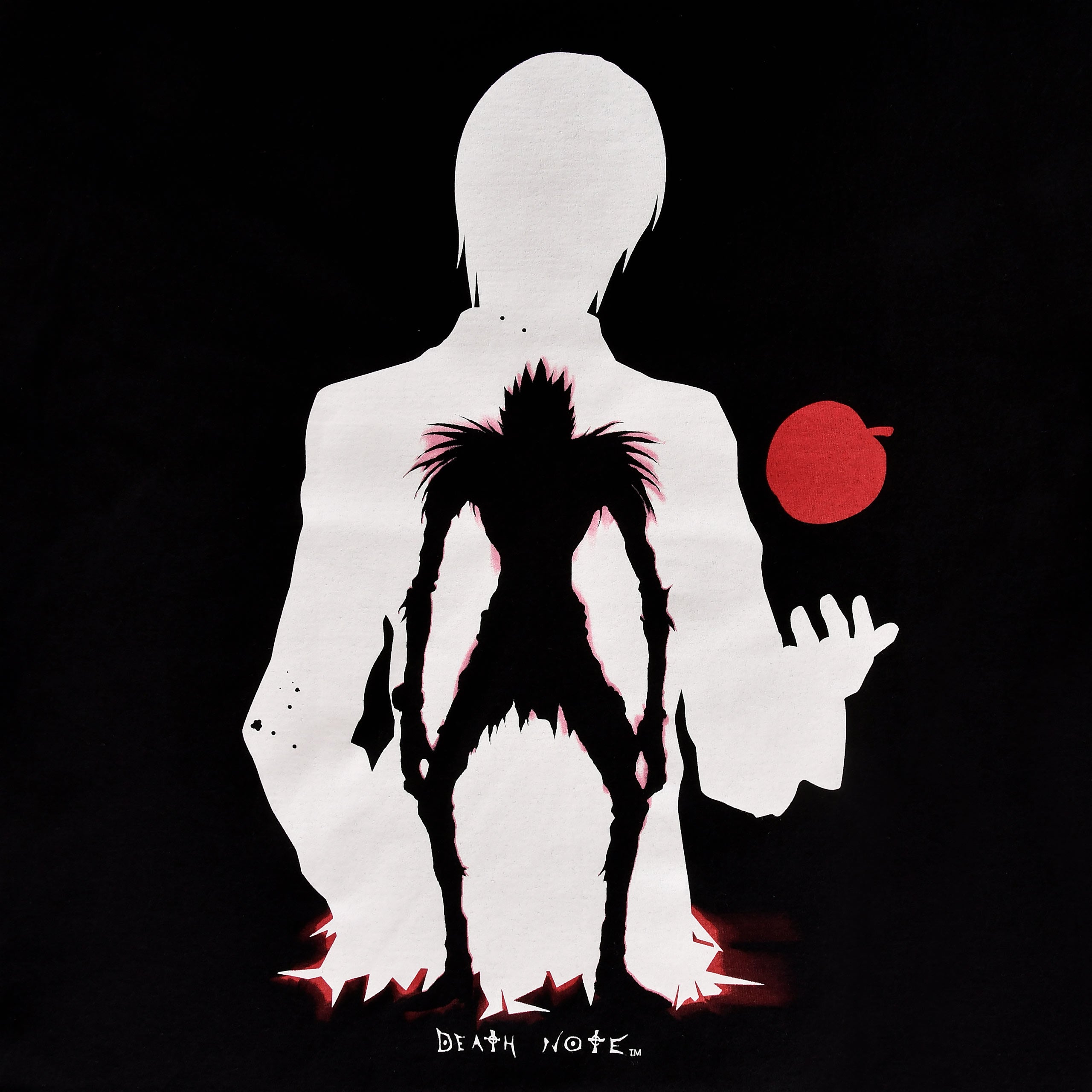Productafbeelding Death Note - Ryuk & Light T-Shirt Zwart