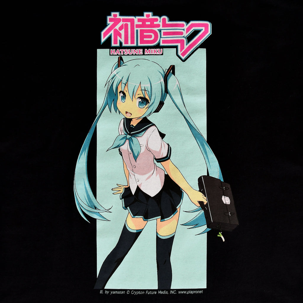 Productafbeelding Hatsune Miku - Klaar Voor Werk T-Shirt Zwart