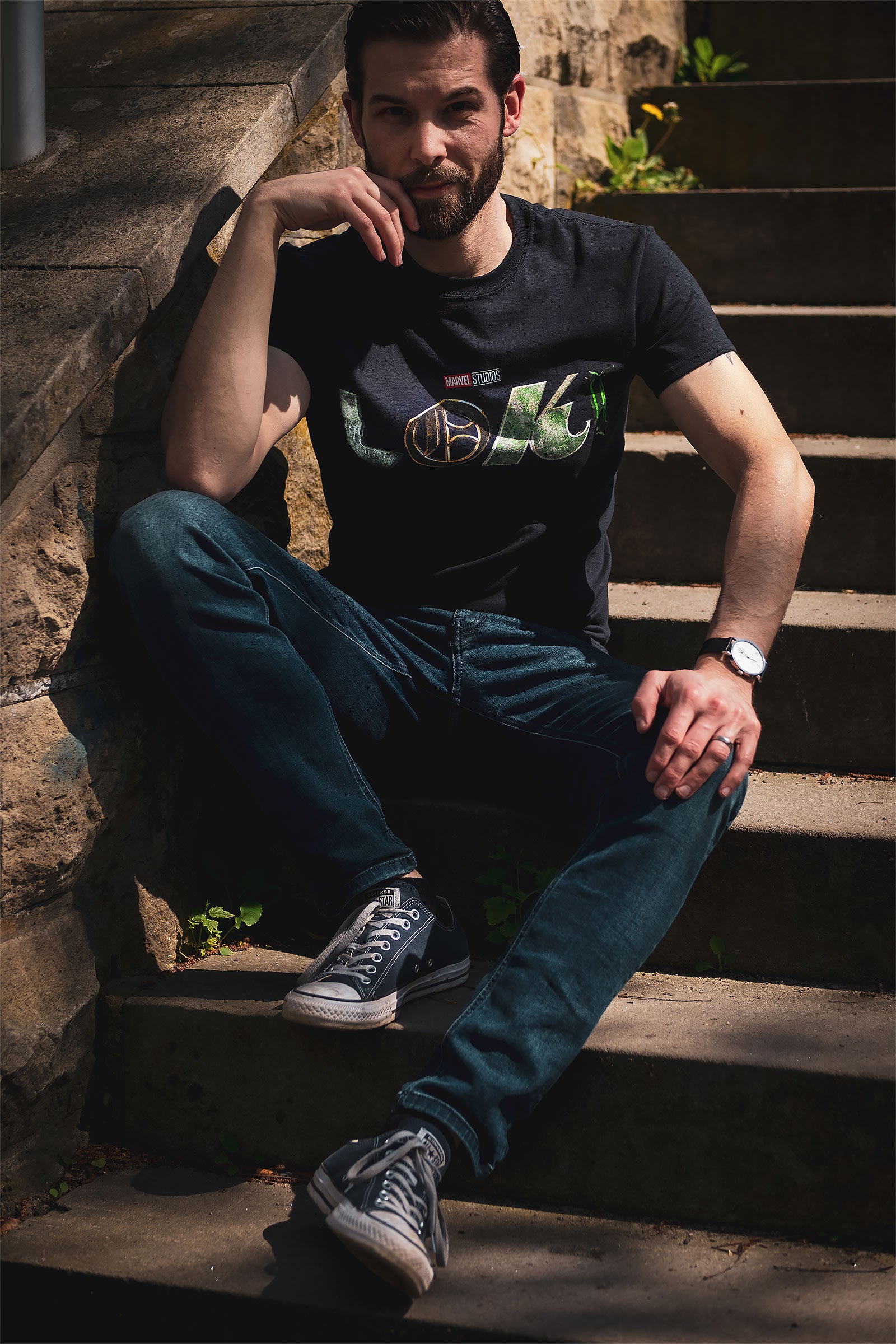 Productafbeelding Loki - Logo T-Shirt zwart
