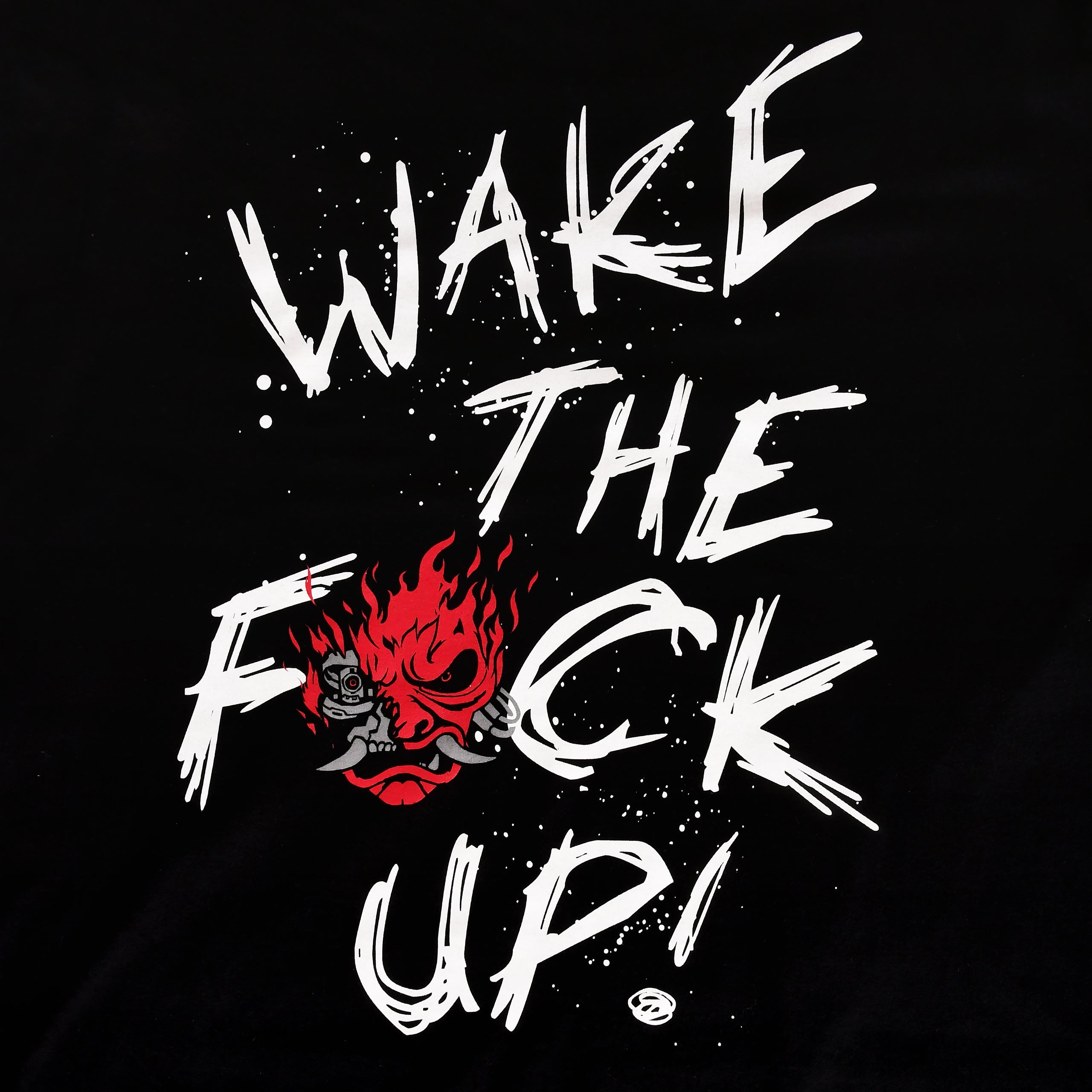 Productafbeelding Cyberpunk 2077 - Wake Up Sketchy T-Shirt zwart