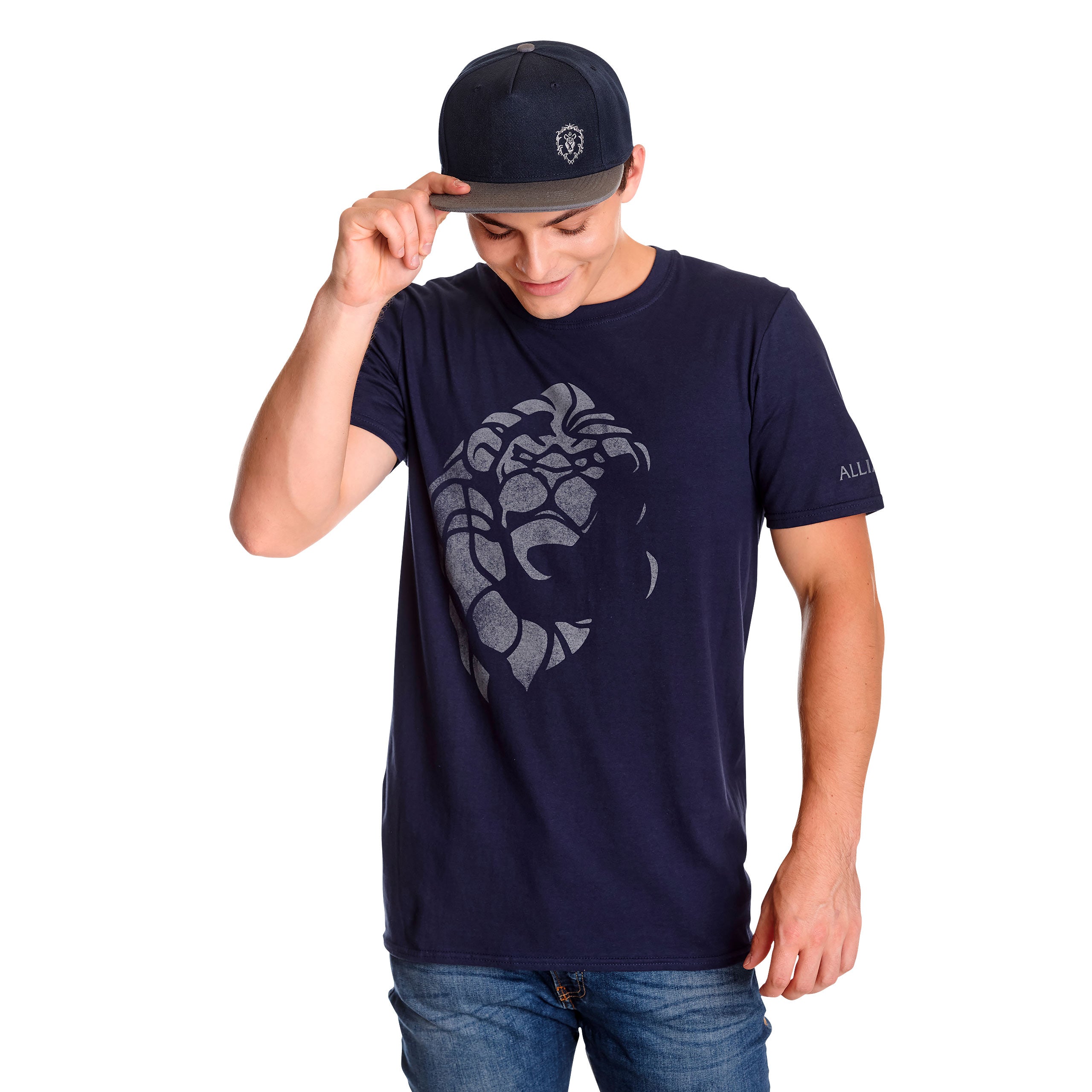 Productafbeelding World of Warcraft - Alliance Always T-shirt blauw