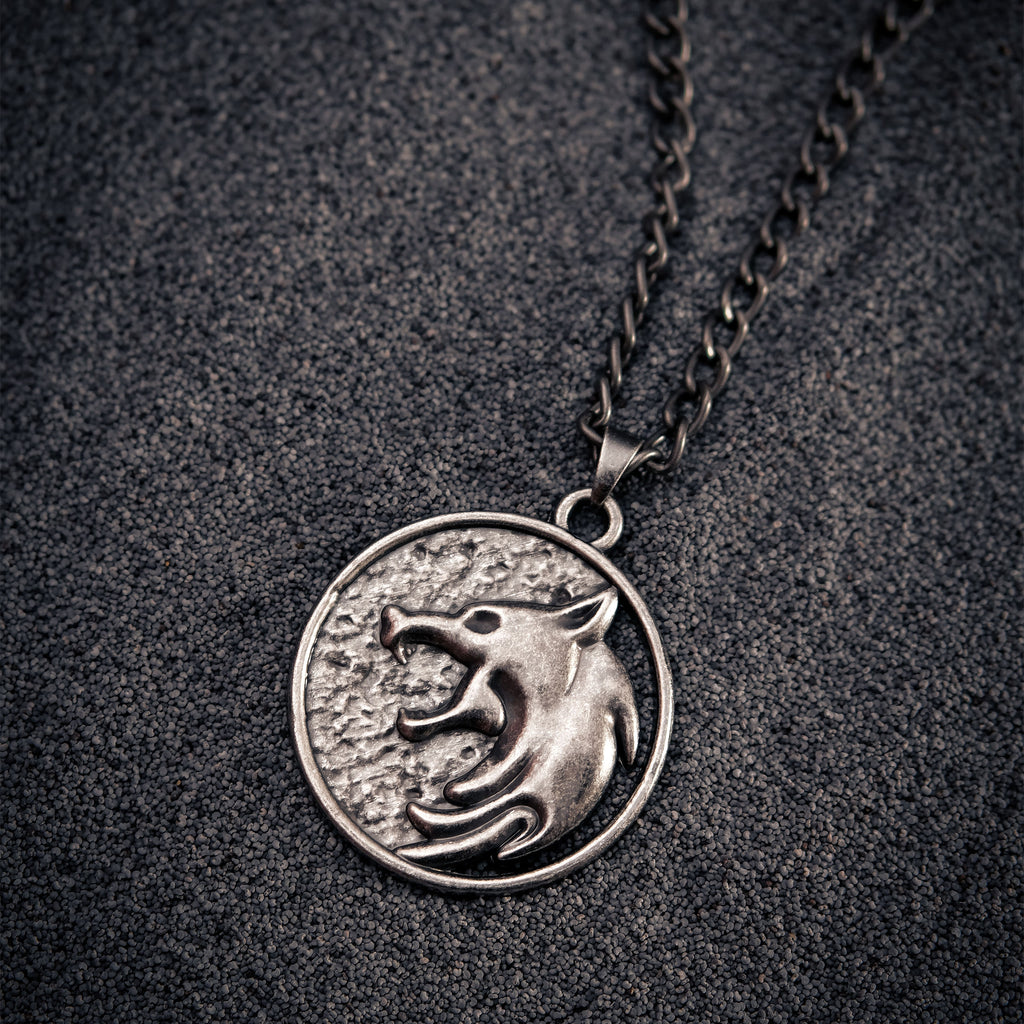 Productafbeelding Witcher - Geralt Wolf Medaillon Ketting