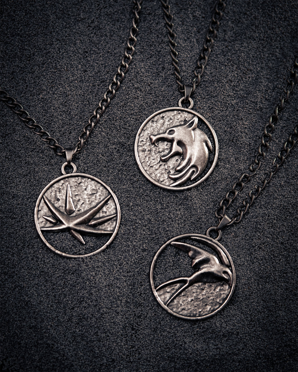 Productafbeelding Witcher - Geralt Wolf Medaillon Ketting