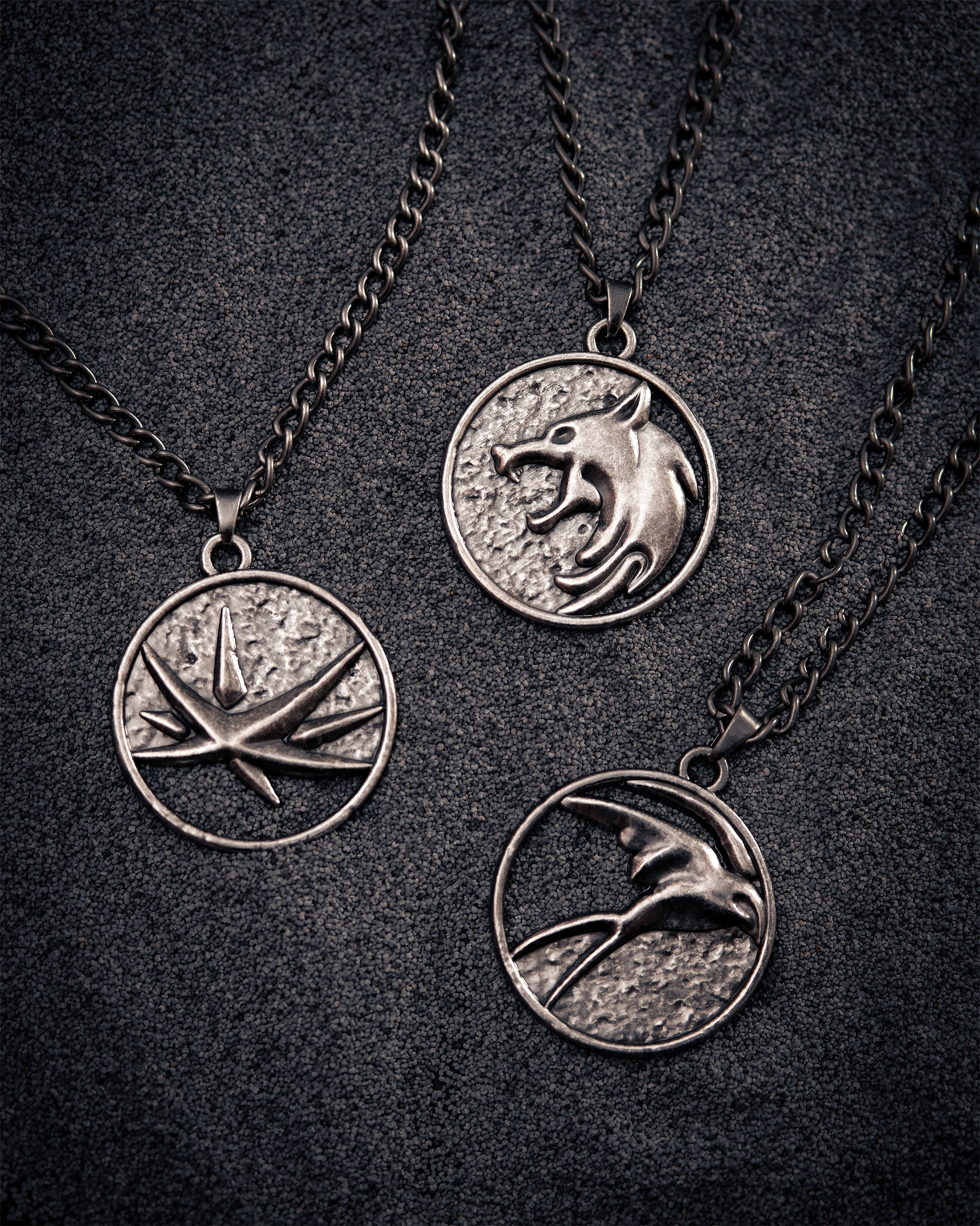 Productafbeelding Witcher - Geralt Wolf Medaillon Ketting