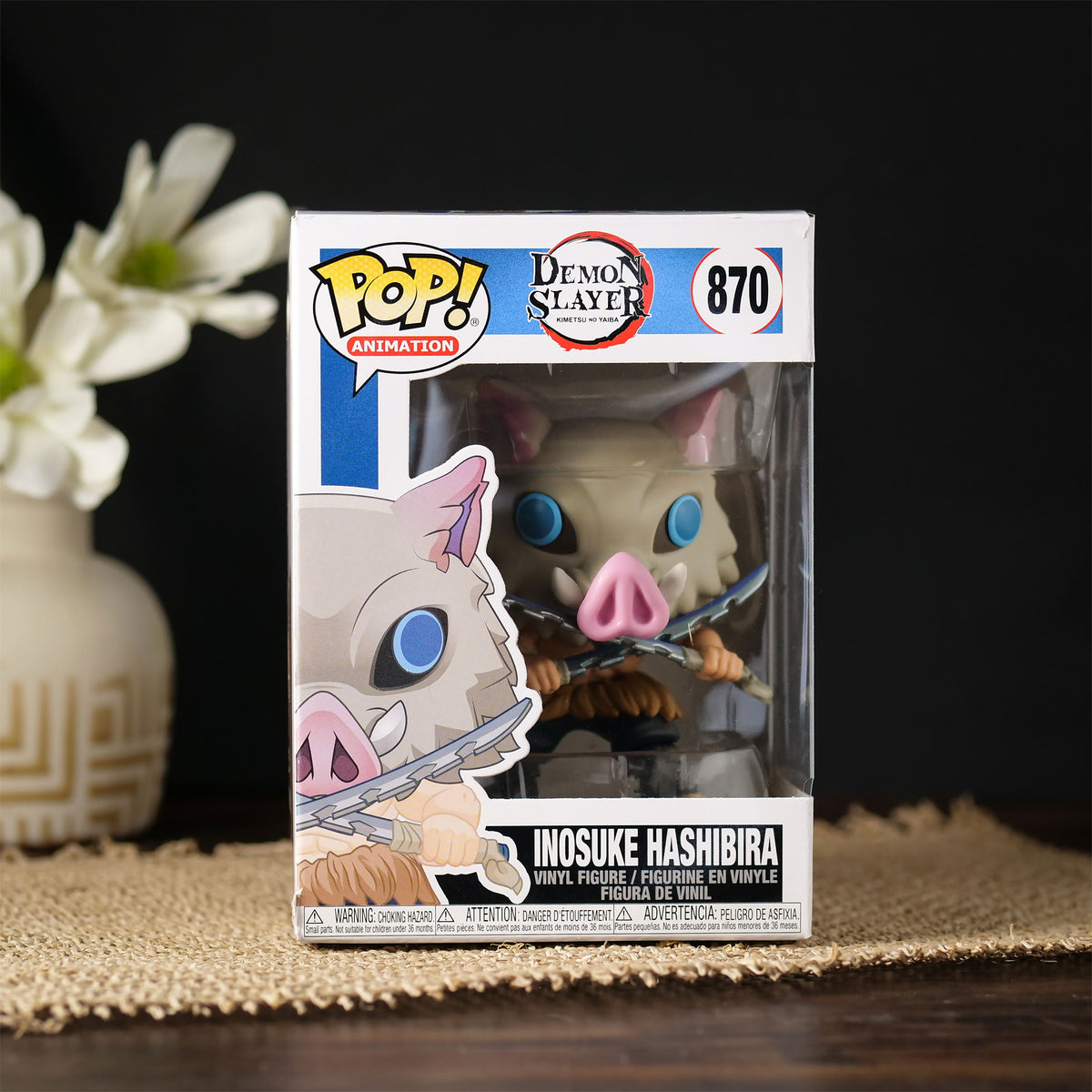 Productafbeelding Demon Slayer - Inosuke Hashibira Funko Pop! figuur