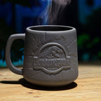 Productafbeelding Jurassic Park - Logo Mok grijs