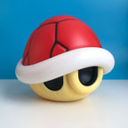 Productafbeelding Super Mario - Rode Schelp Tafellamp met Geluid