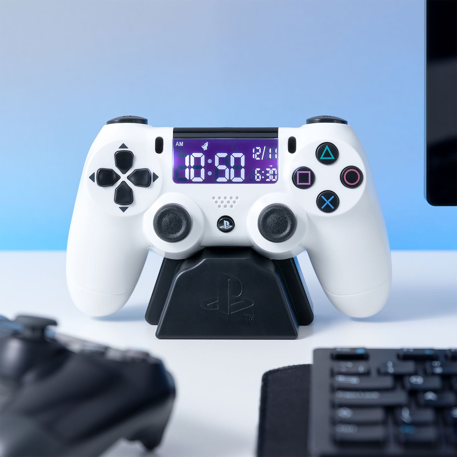 Productafbeelding PlayStation - Witte Controller Wekker