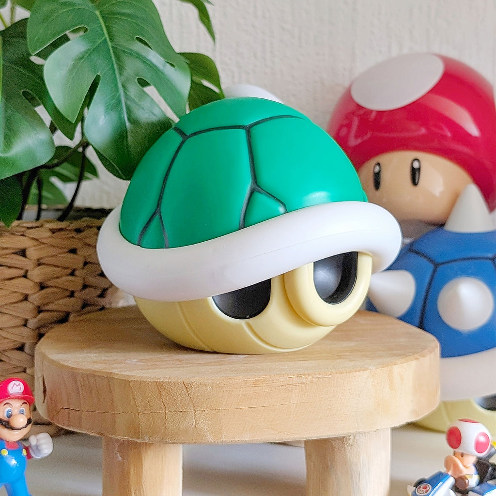 Productafbeelding Super Mario - Groene Schelp Tafellamp met Geluid