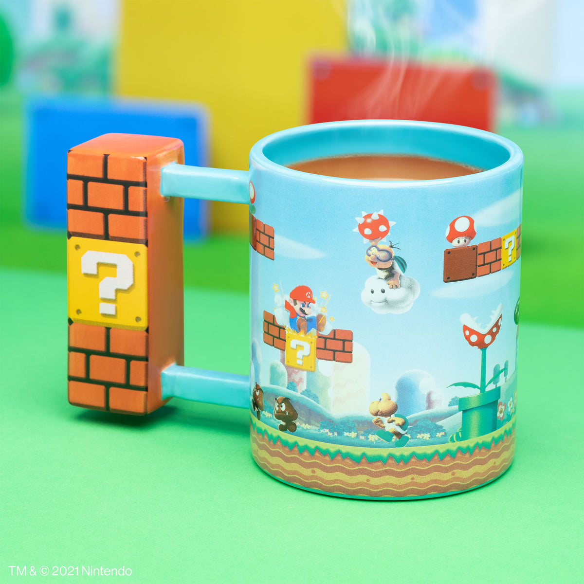 Productafbeelding Super Mario - Vraagtekenblok Mok met 3D Handvat