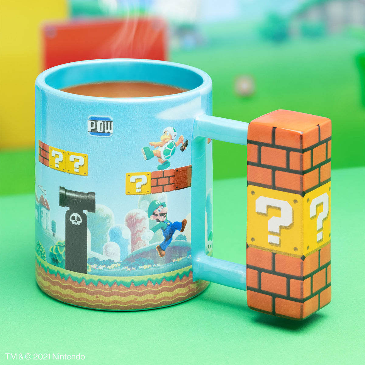 Productafbeelding Super Mario - Vraagtekenblok Mok met 3D Handvat