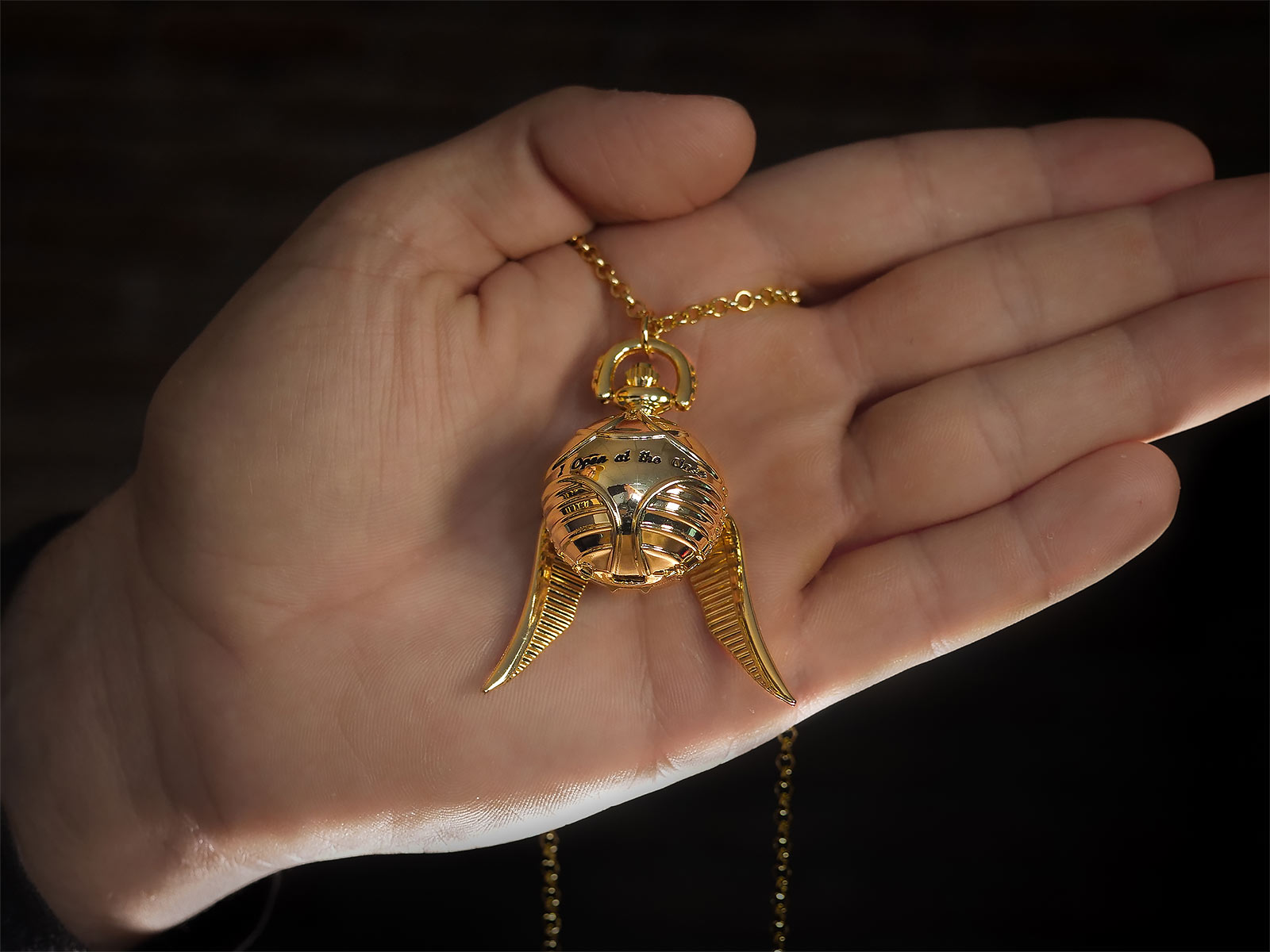 Productafbeelding Harry Potter - Gouden Snaai Ketting met Horloge