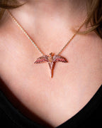 Productafbeelding Harry Potter - Fawkes Ketting met Kristallen