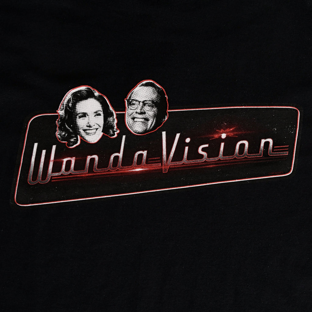 Productafbeelding WandaVision - Logo T-shirt zwart