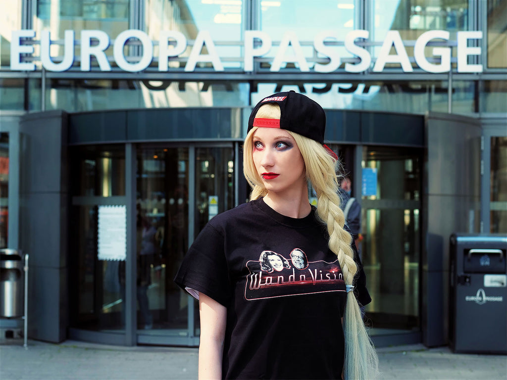 Productafbeelding WandaVision - Logo T-shirt zwart