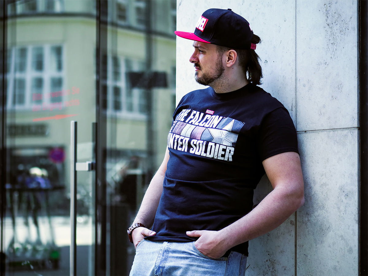 Productafbeelding The Falcon and the Winter Soldier - Logo T-Shirt zwart