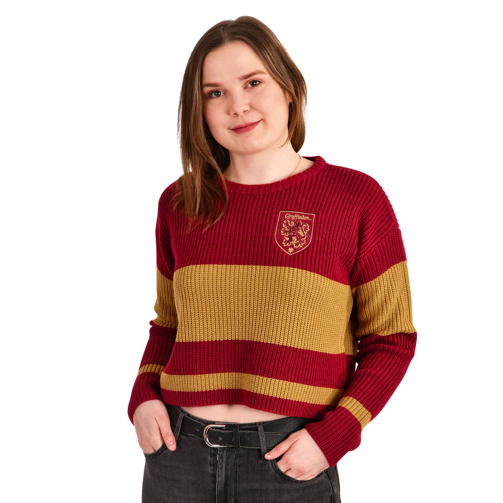 Productafbeelding Harry Potter - Gryffindor Crop Sweater Dames