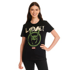 Productafbeelding Loki - Logo Badge T-Shirt zwart