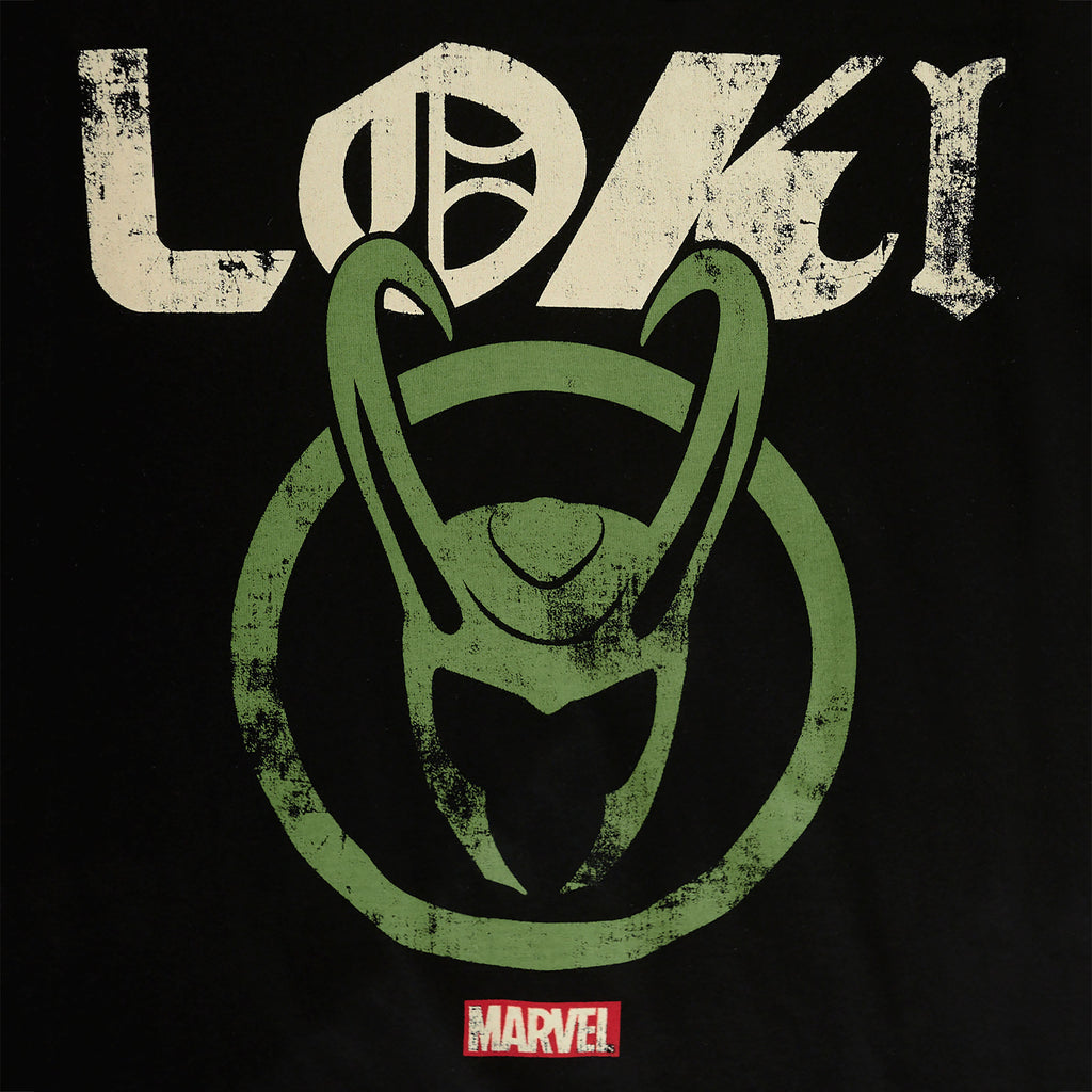 Productafbeelding Loki - Logo Badge T-Shirt zwart