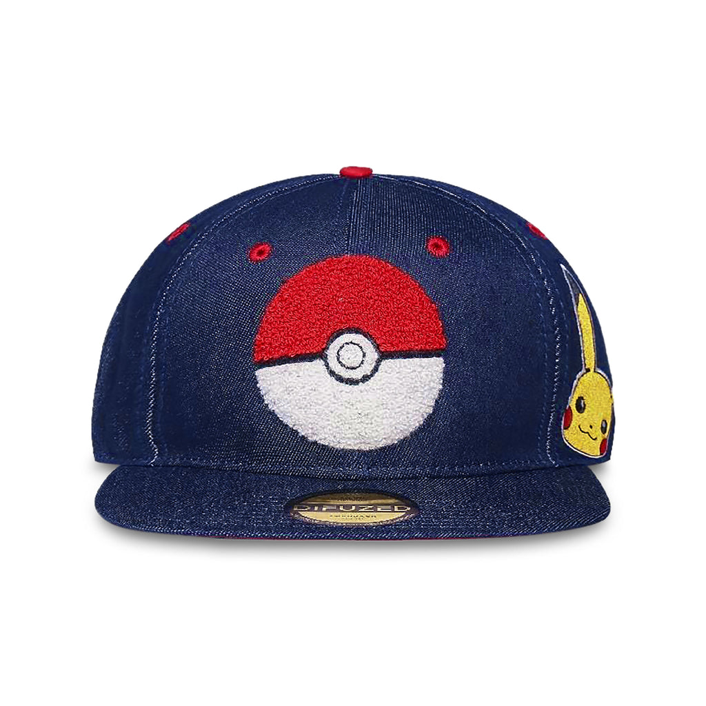 Productafbeelding Pokemon - Pokeball Snapback Cap blauw