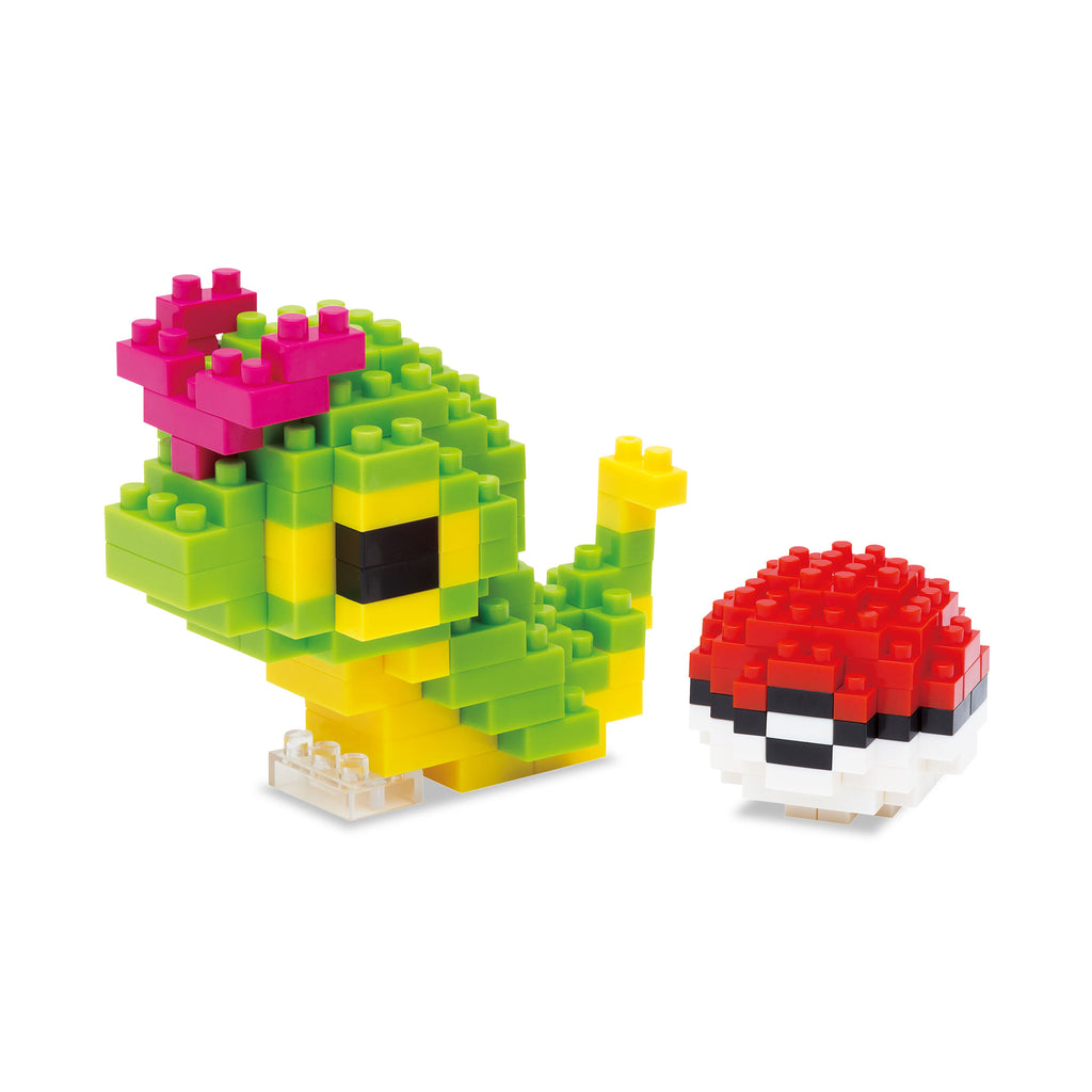 Productafbeelding Pokemon - Rupsje met Pokeball nanoblock Mini Bouwfiguren Set