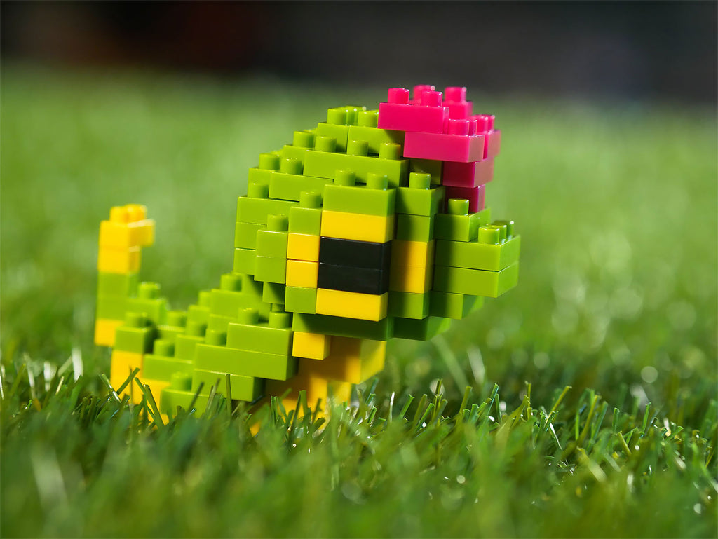 Productafbeelding Pokemon - Rupsje met Pokeball nanoblock Mini Bouwfiguren Set
