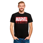 Productafbeelding Marvel - Logo & Iconen T-Shirt Zwart