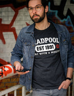 Productafbeelding Deadpool - Est 1991 T-Shirt grijs