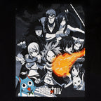 Productafbeelding Fairy Tail - Team Attack T-shirt zwart