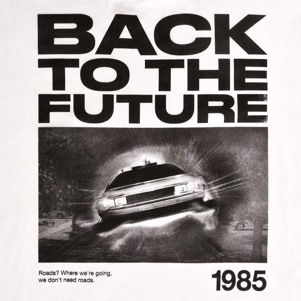 Productafbeelding Terug naar de Toekomst - Back to the Future 1985 wit T-shirt