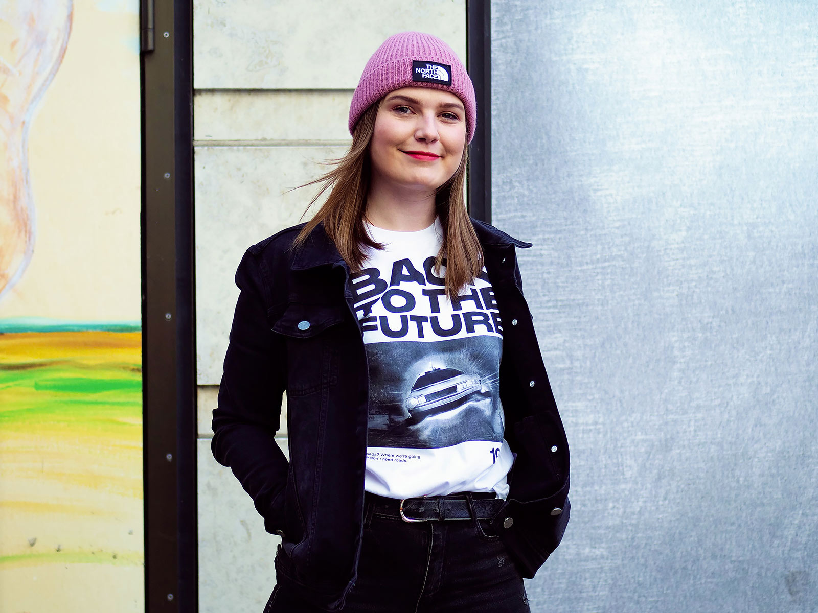 Productafbeelding Terug naar de Toekomst - Back to the Future 1985 wit T-shirt