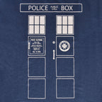 Productafbeelding Tardis Police Box T-Shirt blauw - Doctor Who