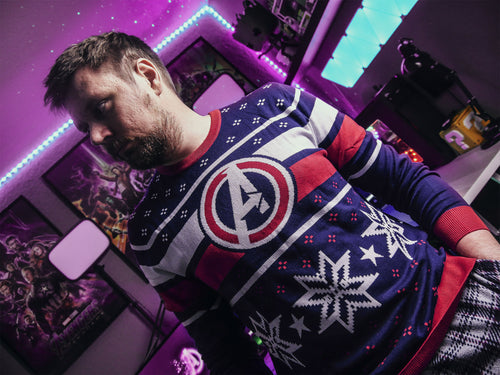 Productafbeelding Avengers - Logo Gebreide Trui