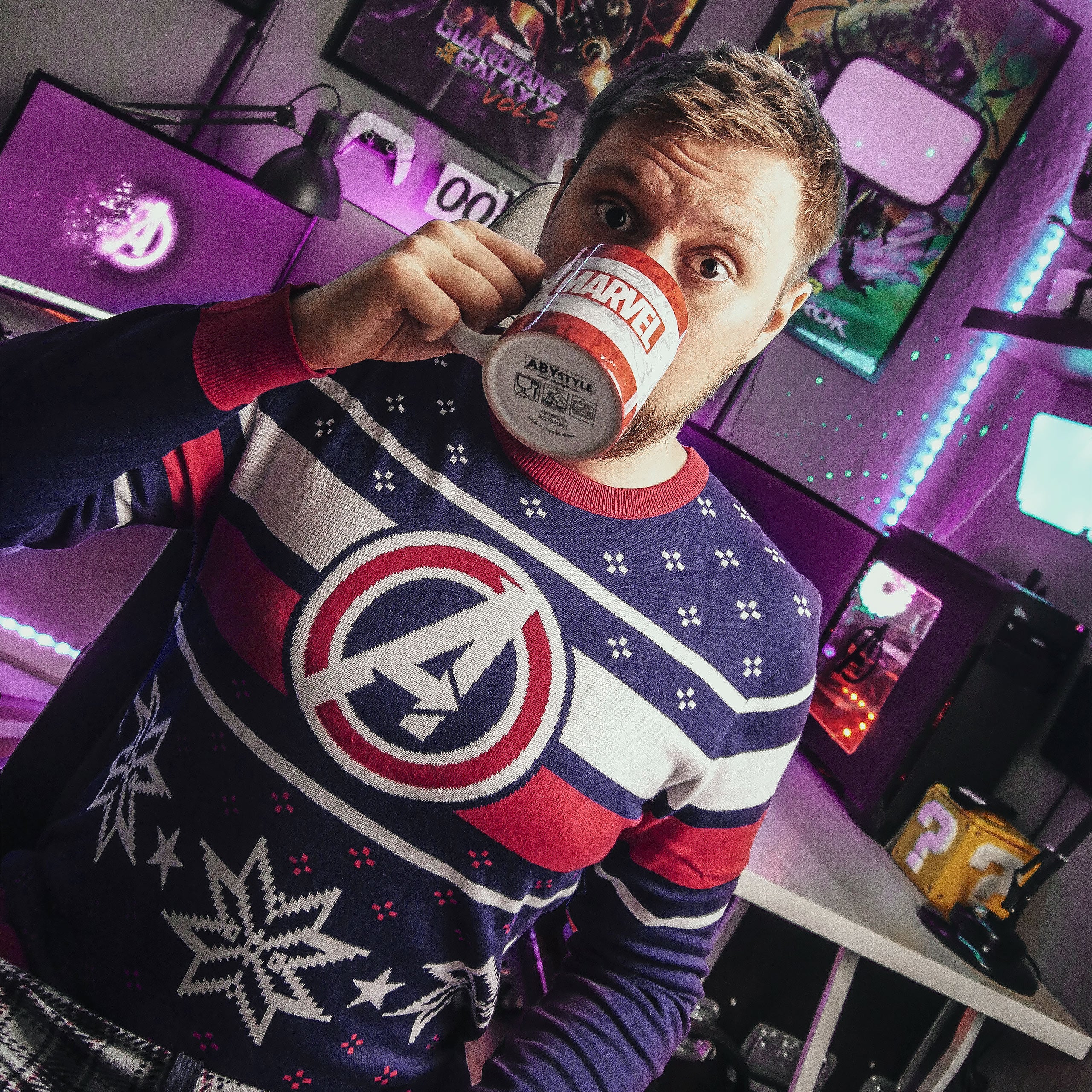 Productafbeelding Avengers - Logo Gebreide Trui