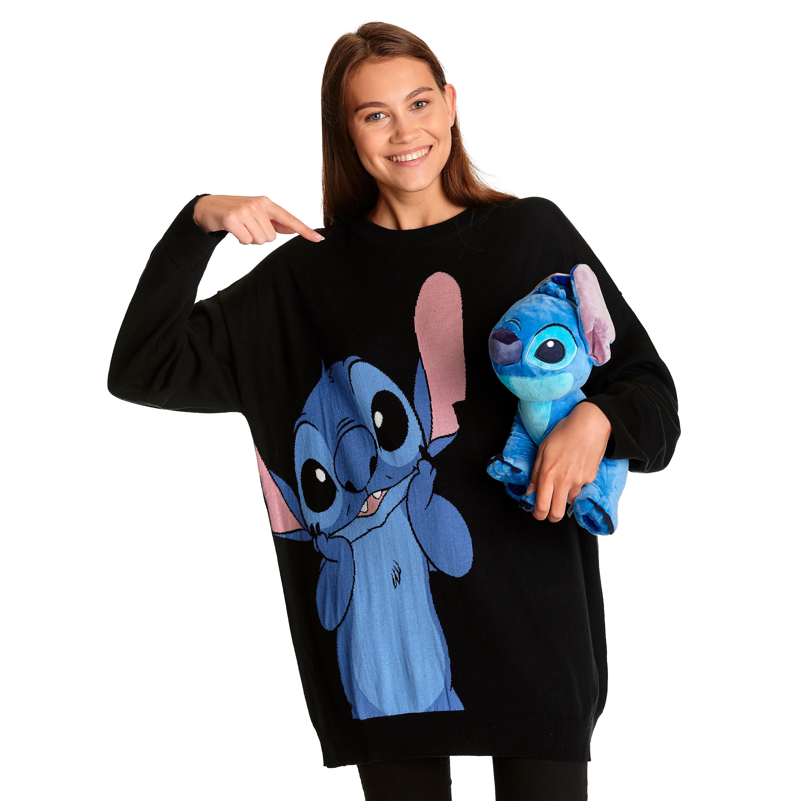 Product image Lilo & Stitch - Oversize Sweater Women's Black