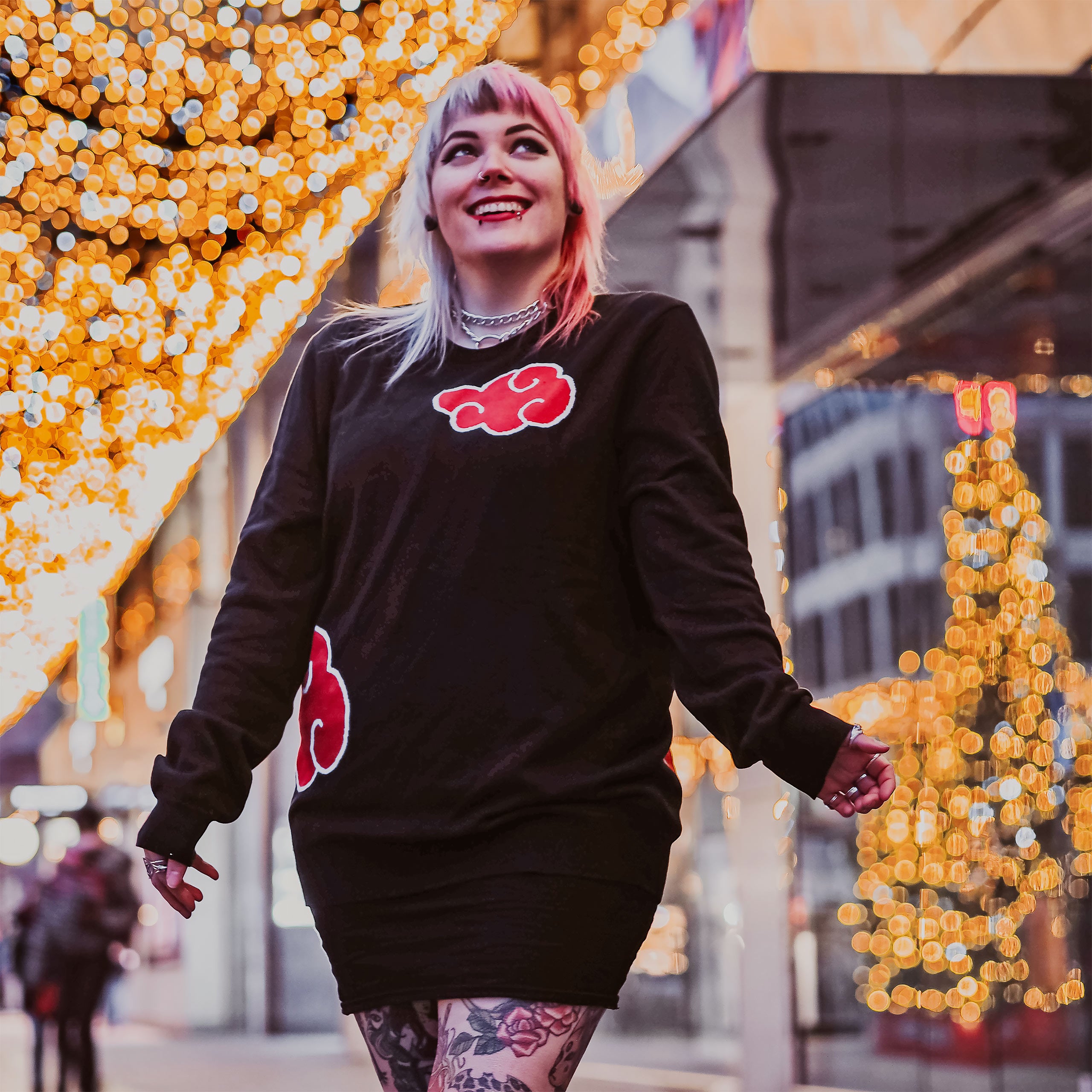 Productafbeelding Naruto - Akatsuki Symbool Gebreide Trui