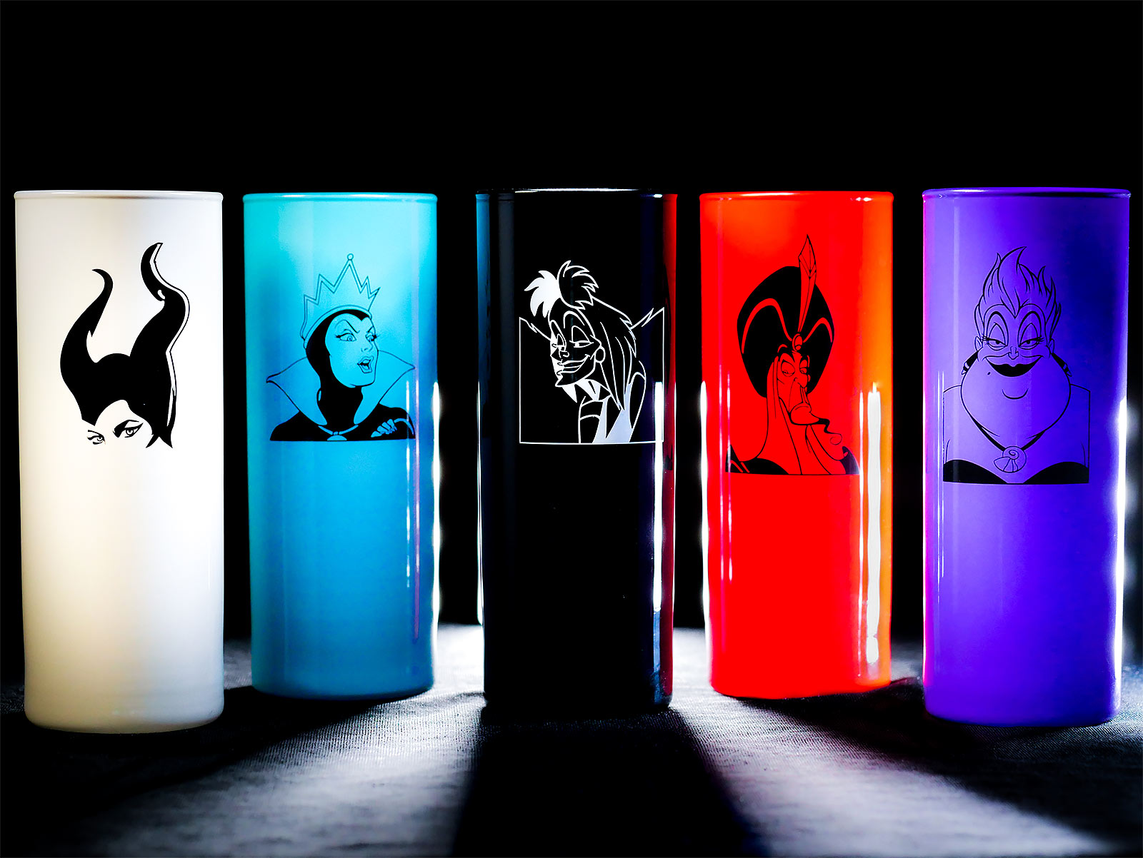 Productafbeelding Disney - Schurken glas set 5-delig