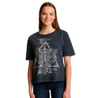 Productafbeelding Harry Potter - Doodly Hallows Dames T-shirt Grijs