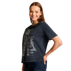 Productafbeelding Harry Potter - Doodly Hallows Dames T-shirt Grijs