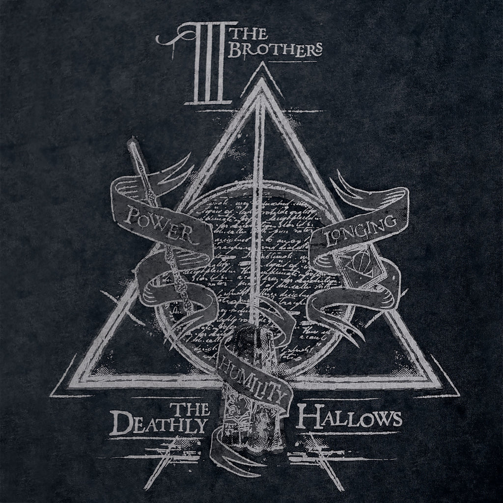 Productafbeelding Harry Potter - Doodly Hallows Dames T-shirt Grijs