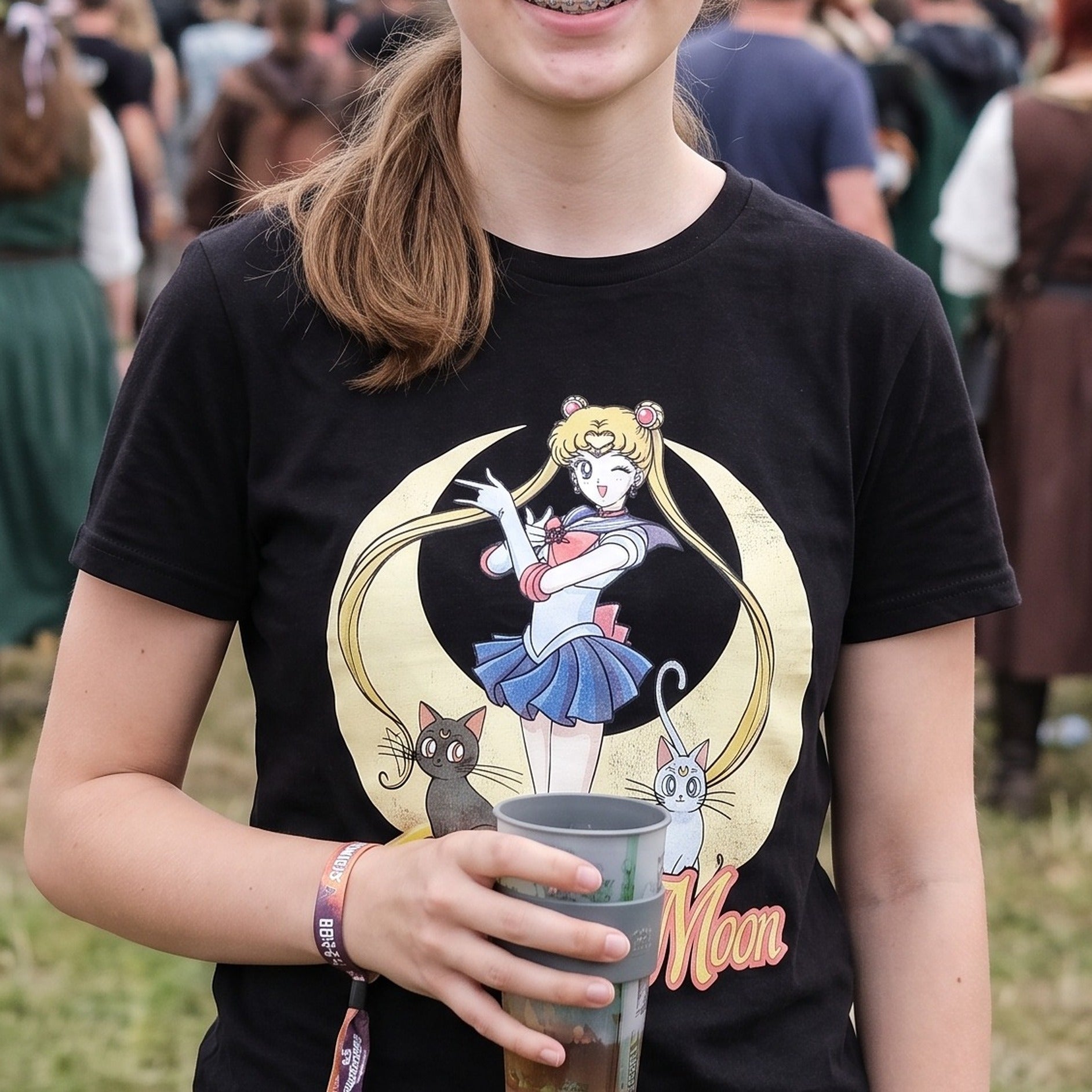 Product image Sailor Moon - Pose T-Shirt Women's black