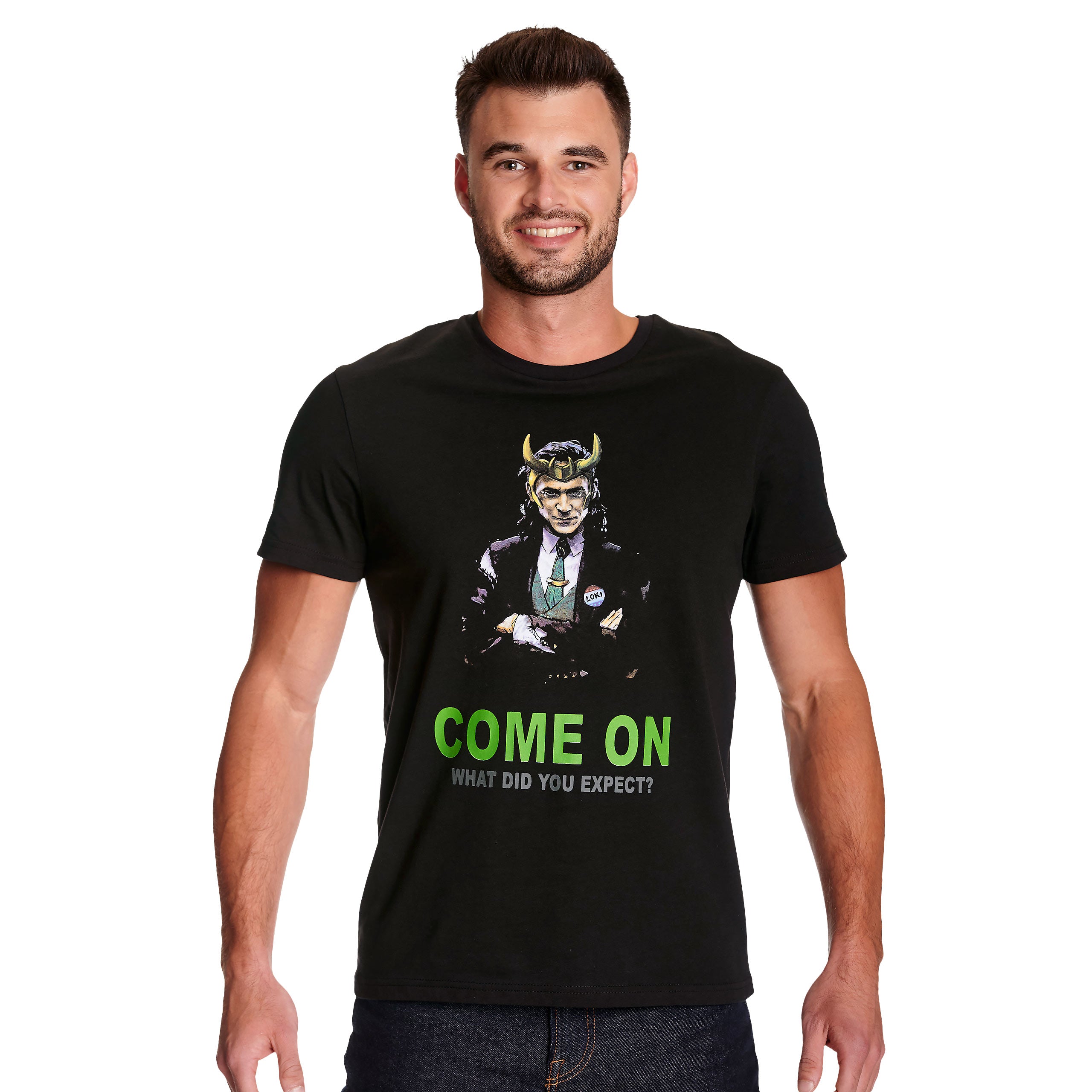 Productafbeelding Loki - Come on T-shirt zwart