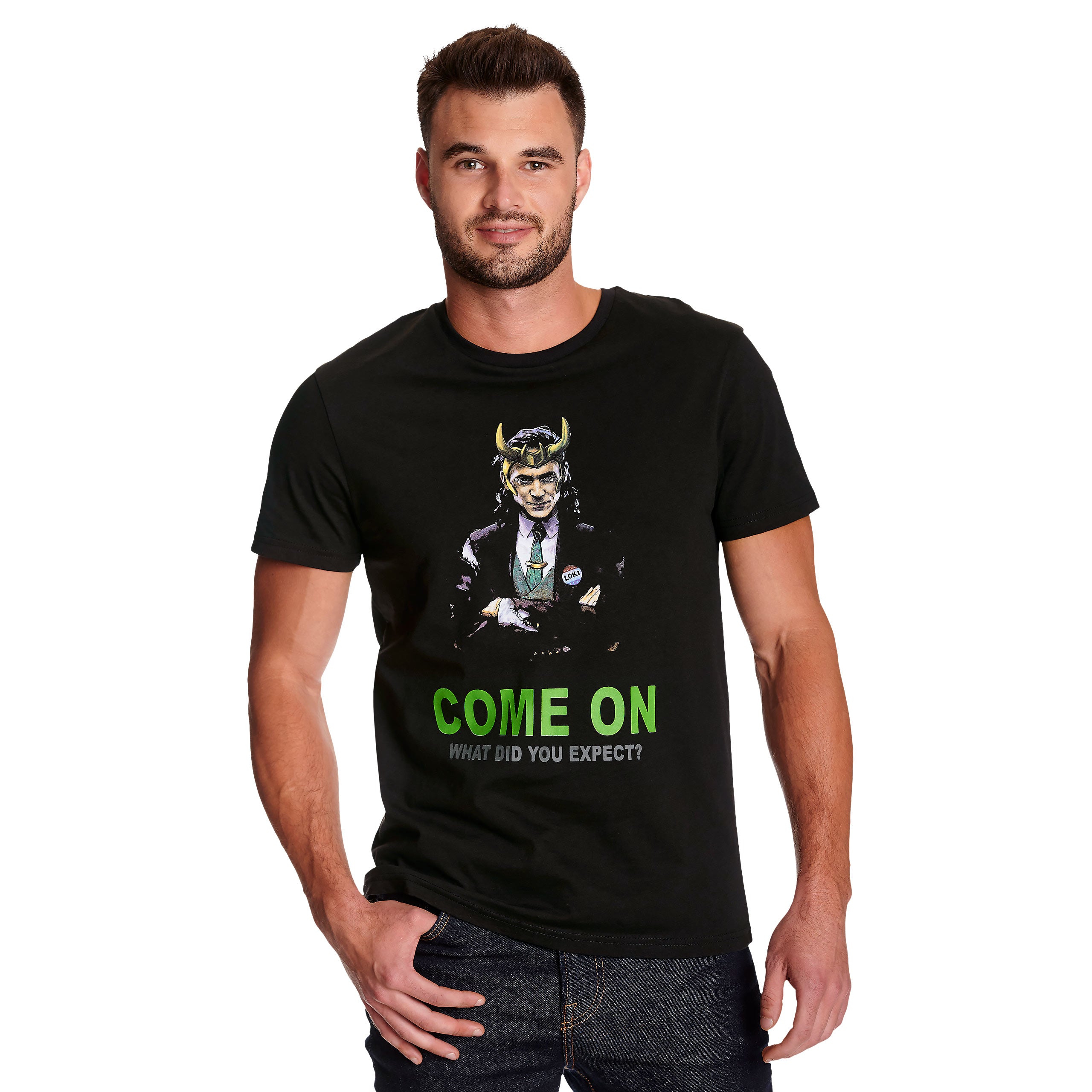 Productafbeelding Loki - Come on T-shirt zwart