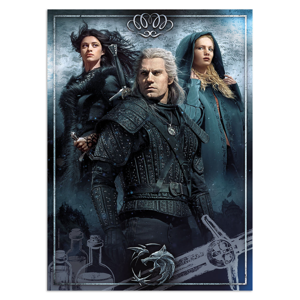 Productafbeelding Witcher - Ciri, Yennefer & Geralt Puzzel 1000 Stukjes