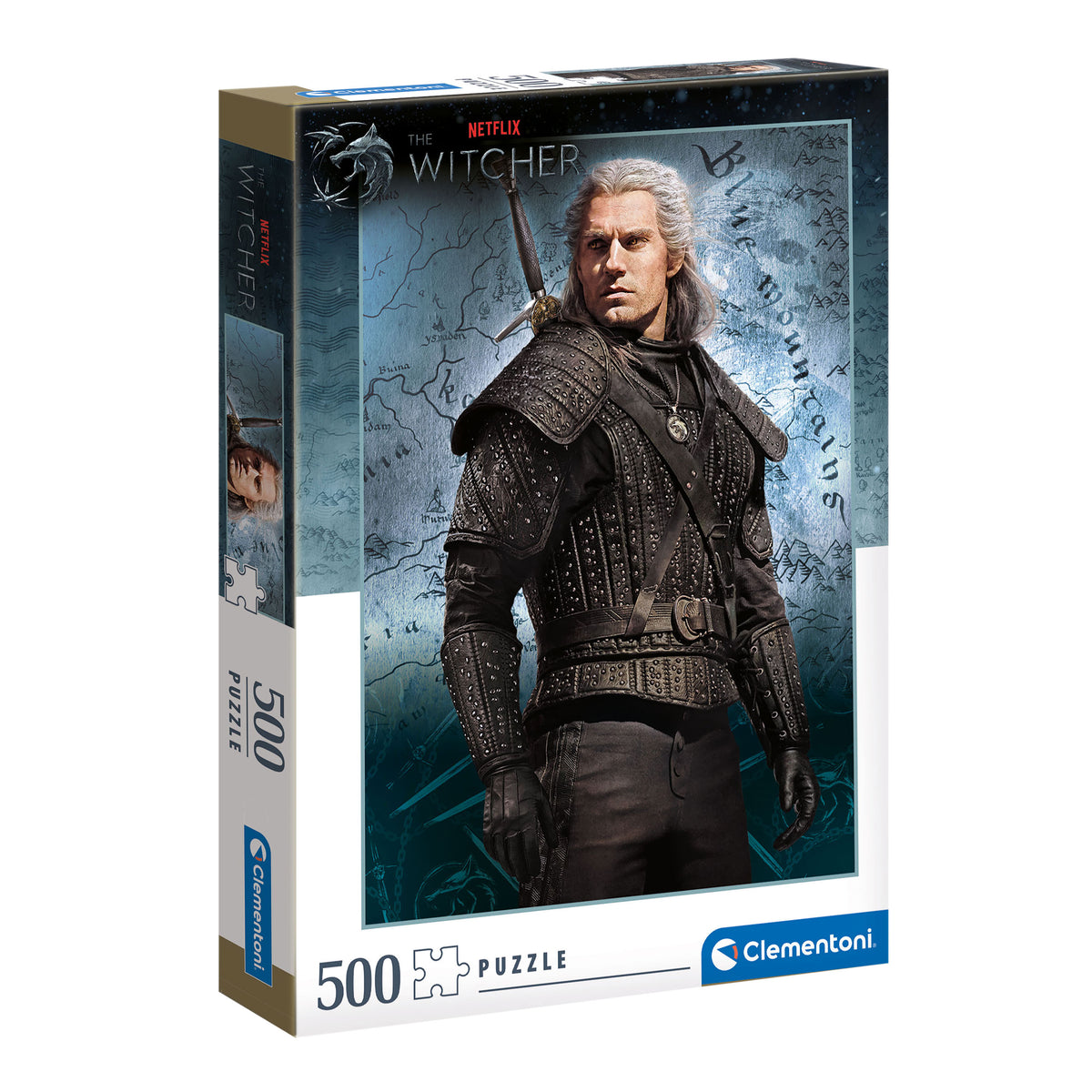 Productafbeelding Witcher - Geralt van Rivia Puzzel 500 Stukjes