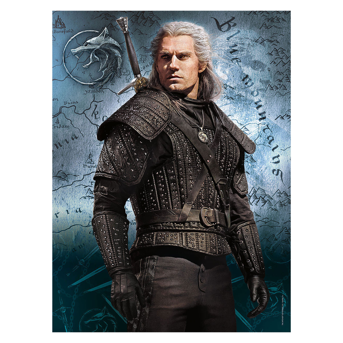 Productafbeelding Witcher - Geralt van Rivia Puzzel 500 Stukjes