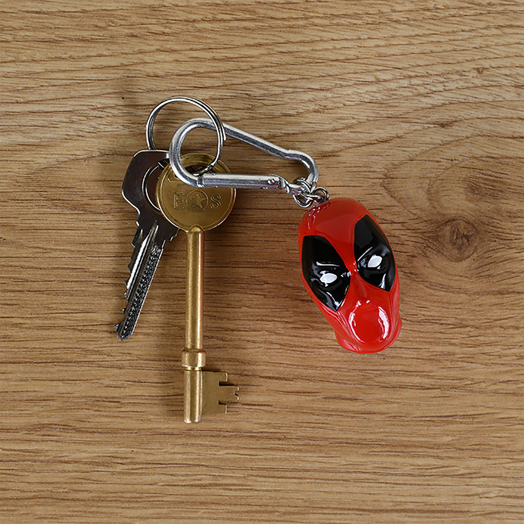 Productafbeelding Deadpool - Gezicht 3D Sleutelhanger