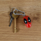 Productafbeelding Deadpool - Gezicht 3D Sleutelhanger
