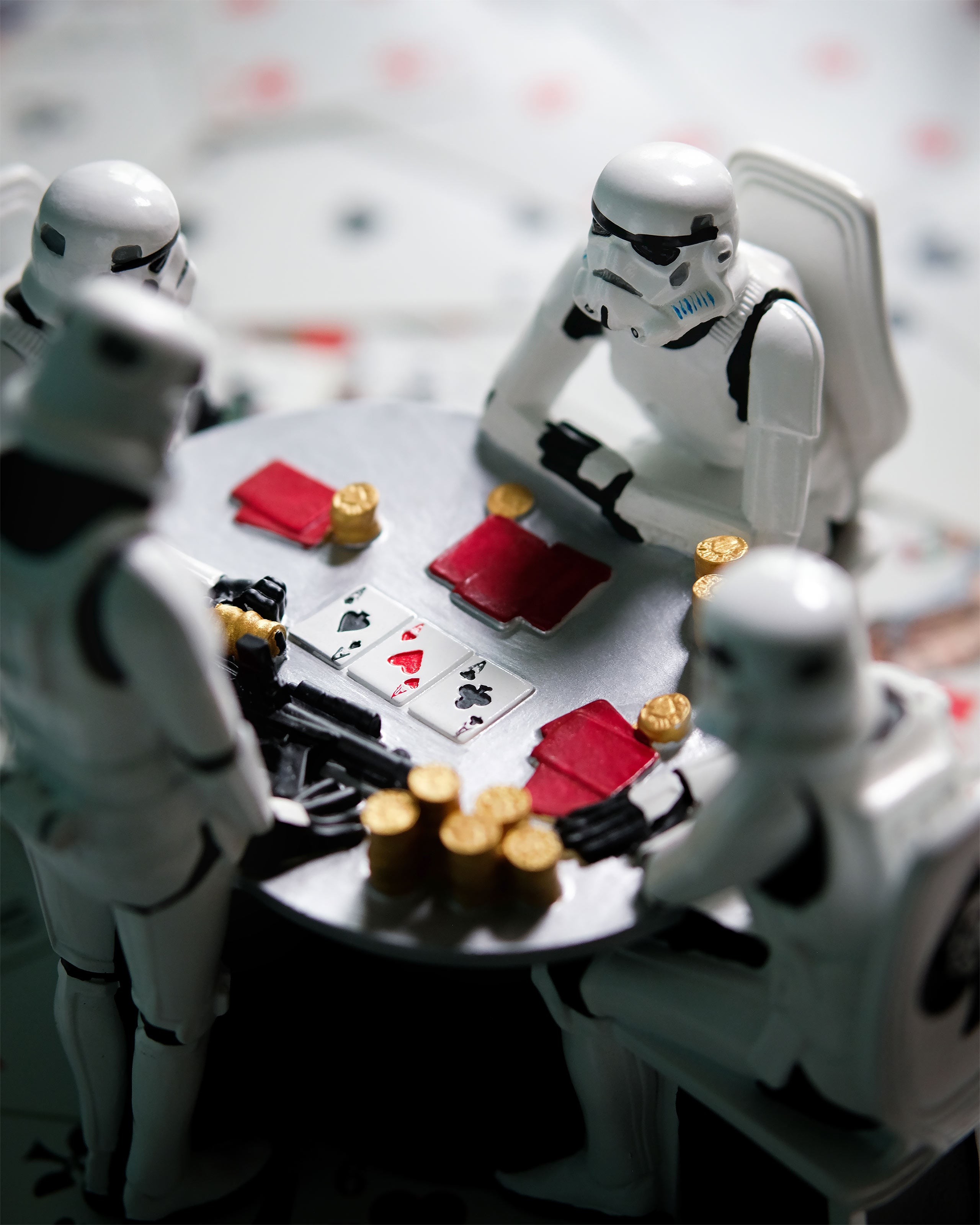 Productafbeelding Origineel Stormtrooper Poker Face Diorama