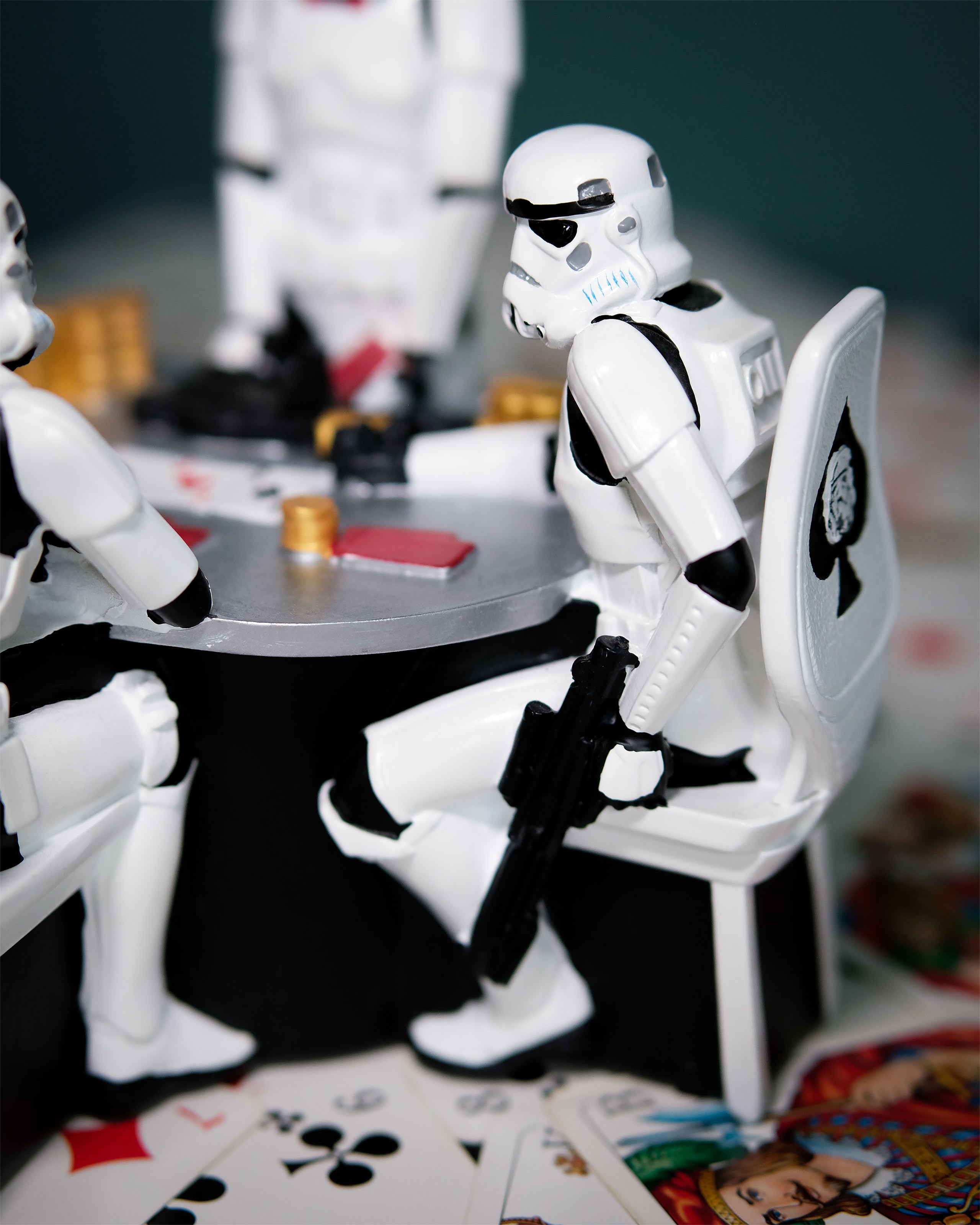 Productafbeelding Origineel Stormtrooper Poker Face Diorama